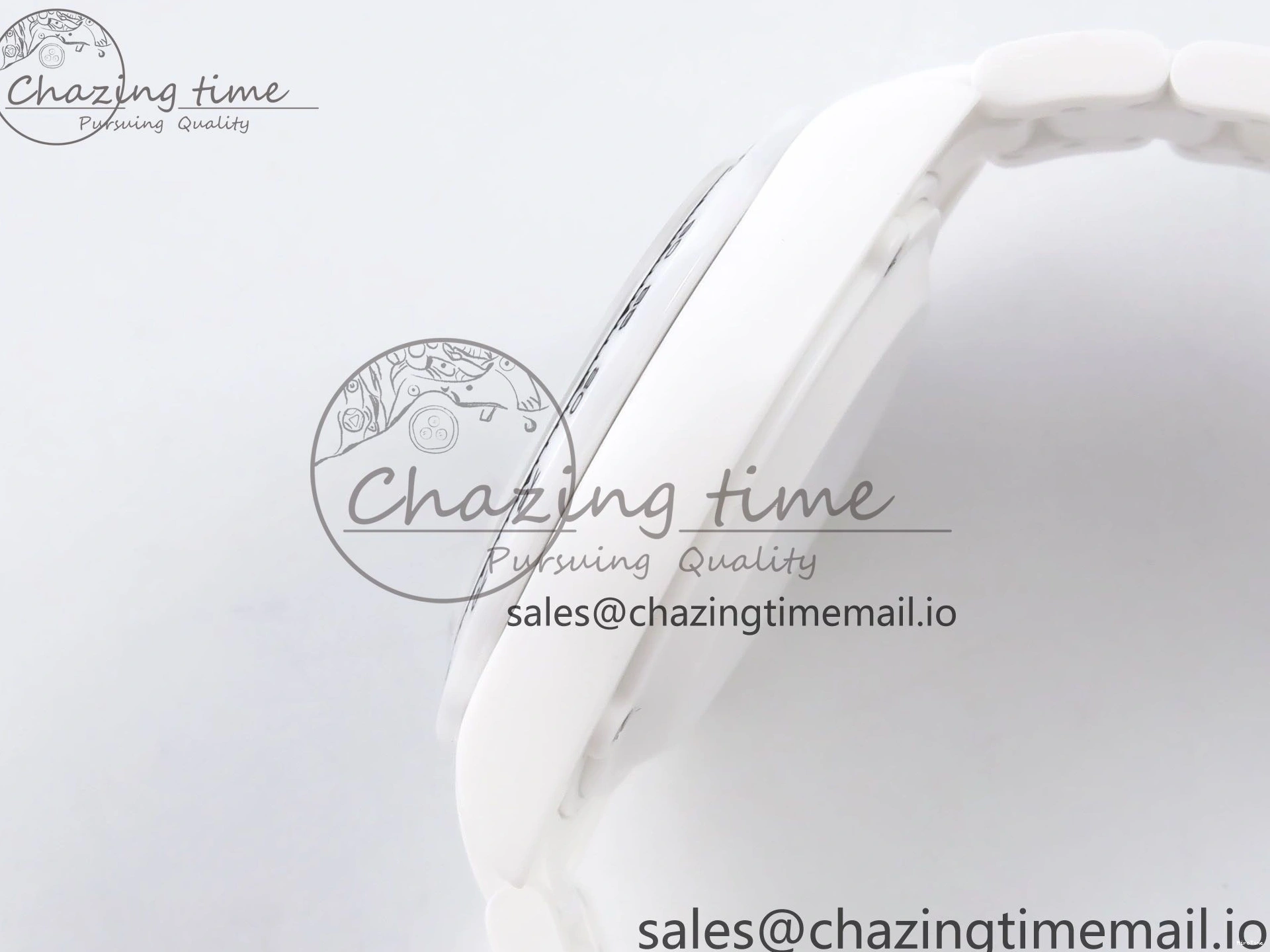 MiroTime 0202 Daytona AET White Ceramic Case and Bracelet Black Dial N6F Best Edition SA Seasonal 1195